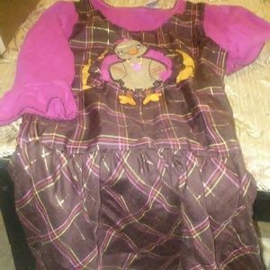 girls dress with matching doll dress